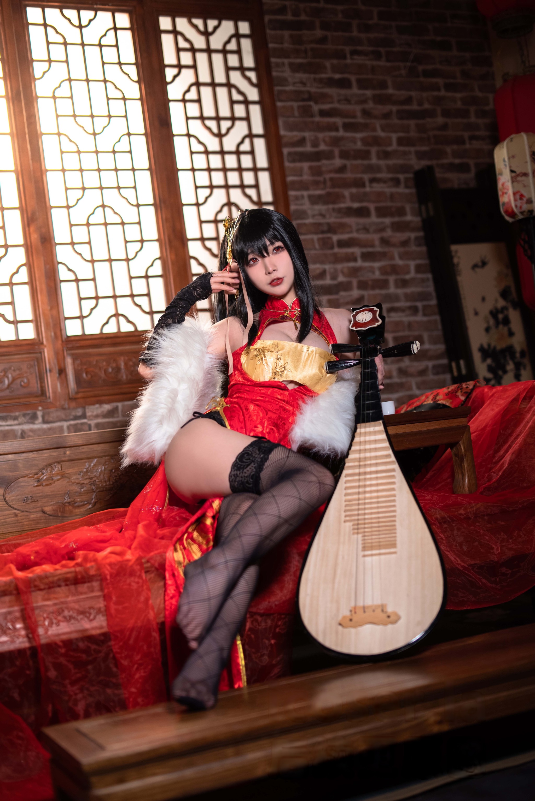 yuuhui玉汇 – NO.094 (Kokuhui) 碧蓝航线 大凤旗袍[23P]-XikXak
